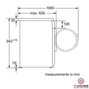 Máy sấy tụ hơi 7kg WTE84105GB - 9 Máy sấy tụ hơi 7kg WTE84105GB - 8