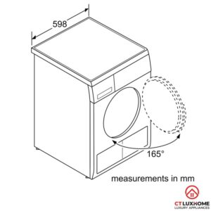 Máy sấy tụ hơi 7kg WTE84105GB - 13 Máy sấy tụ hơi 7kg WTE84105GB - 12