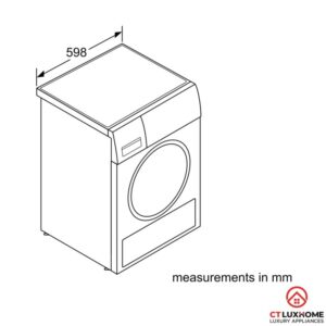 Máy sấy tụ hơi bơm nhiệt 9kg WTM85260SG - 10 Máy sấy tụ hơi bơm nhiệt 9kg WTM85260SG - 9