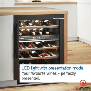 TỦ RƯỢU CỬA KÍNH ÂM TỦ KUW20VHF0G SERIE 6 58 LÍT - 15