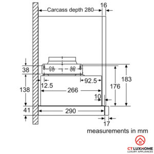 MÁY HÚT MÙI ÂM TỦ BOSCH DFL064W53B SERIE 2 NGANG 60CM - 34