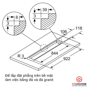 MÁY HÚT MÙI ÂM BÀN BOSCH DDD97BM60B SERIE 8 NGANG 90CM - 27 MÁY HÚT MÙI ÂM BÀN BOSCH DDD97BM60B SERIE 8 NGANG 90CM - 26