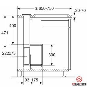 MÁY HÚT MÙI ÂM BÀN BOSCH DDD97BM60B SERIE 8 NGANG 90CM - 29 MÁY HÚT MÙI ÂM BÀN BOSCH DDD97BM60B SERIE 8 NGANG 90CM - 28