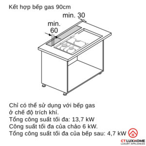 MÁY HÚT MÙI ÂM BÀN BOSCH DDD97BM60B SERIE 8 NGANG 90CM - 35 MÁY HÚT MÙI ÂM BÀN BOSCH DDD97BM60B SERIE 8 NGANG 90CM - 34