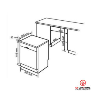 MÁY RỬA BÁT ĐỘC LẬP BOSCH SMS68TI02E SERIE 6 13 BỘ - 21 MÁY RỬA BÁT ĐỘC LẬP BOSCH SMS68TI02E SERIE 6 13 BỘ - 20