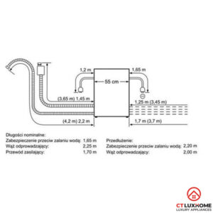 MÁY RỬA BÁT MINI ÂM TỦ BOSCH SCE52M65EU SERIE 6 8 BỘ - 18