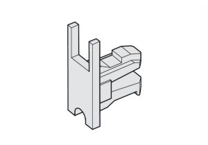 Miếng che cuối ( loại có khe kính ) Hafele 415.13.021
