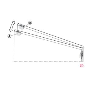 Nam châm giữ cánh cửa 20x3mm Hafele 408.45.102 - 3