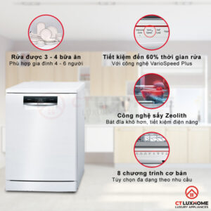 MÁY RỬA BÁT BOSCH ĐỘC LẬP SMS88TW02M SERIE 8 SẤY ZEOLITH - 27 MÁY RỬA BÁT BOSCH ĐỘC LẬP SMS88TW02M SERIE 8 SẤY ZEOLITH - 26