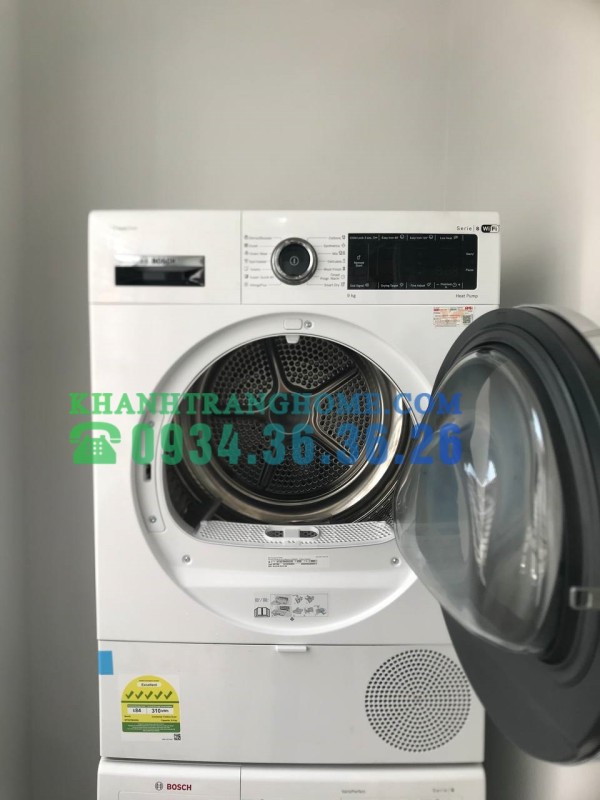 MÁY SẤY BOSCH SERIE 8 WTX87MH0SG HEATPUMP 9KG - 54 MÁY SẤY BOSCH SERIE 8 WTX87MH0SG HEATPUMP 9KG - 53