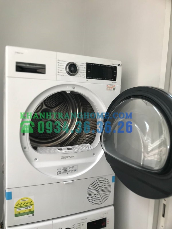 MÁY SẤY BOSCH SERIE 8 WTX87MH0SG HEATPUMP 9KG - 56 MÁY SẤY BOSCH SERIE 8 WTX87MH0SG HEATPUMP 9KG - 55