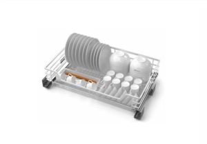 Kệ chén đĩa Hafele kèm ống đựng đũa 900mm 549.08.448