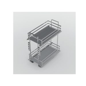 Rổ kéo để chai lọ OMERO 300 Hafele 400mm 549.20.825 - 10 Rổ kéo để chai lọ OMERO 300 Hafele 400mm 549.20.825 - 9