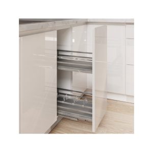 Rổ kéo để chai lọ OMERO 300 Hafele 400mm 549.20.825 - 8 Rổ kéo để chai lọ OMERO 300 Hafele 400mm 549.20.825 - 7