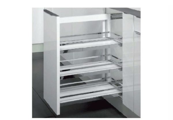 Rổ kéo 3 tầng cho tủ rộng 400mm 545.53.771 loại mở trái