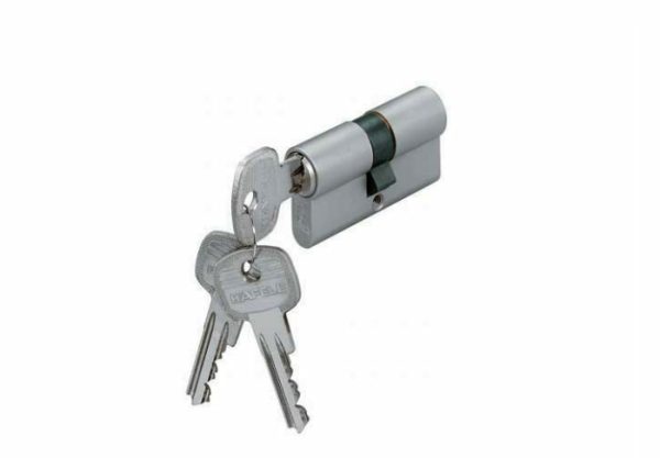 Ruột khóa Hafele 2 đầu chìa dài 63mm 916.00.007