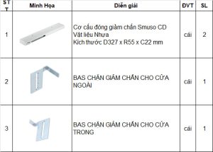 Phụ kiện giảm chấn Hafele SLIDO CLASSIC 40 IF 405.11.114 - 6