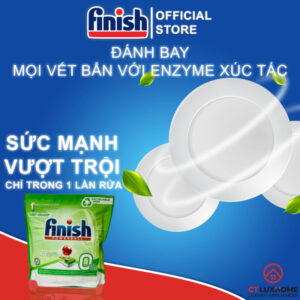 VIÊN RỬA BÁT ECO FINISH 0% 40 VIÊN CHÍNH HÃNG - 9 VIÊN RỬA BÁT ECO FINISH 0% 40 VIÊN CHÍNH HÃNG - 8