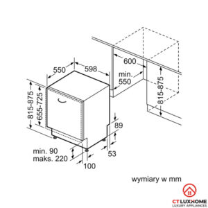 MÁY RỬA BÁT ÂM TỦ BOSCH SMV4EVX10E SERIE 4 SẤY HÉ CỬA - 26 MÁY RỬA BÁT ÂM TỦ BOSCH SMV4EVX10E SERIE 4 SẤY HÉ CỬA - 25