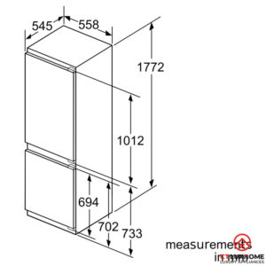 TỦ LẠNH 2 CÁNH BOSCH KIN86AF30O SERIE 6 254 LÍT - 25