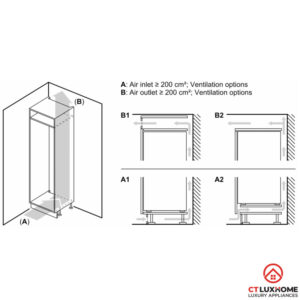 TỦ LẠNH 2 CÁNH BOSCH KIN86AF30O SERIE 6 254 LÍT - 27