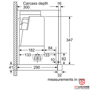 MÁY HÚT MÙI BOSCH DFS067J50B SERIE 8 NGANG 60CM - 23