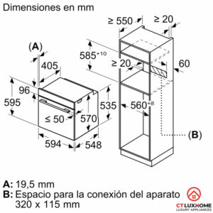 LÒ NƯỚNG ÂM TỦ BOSCH HRA512ES0 SERIE 4 71L MẶT INOX - 19 LÒ NƯỚNG ÂM TỦ BOSCH HRA512ES0 SERIE 4 71L MẶT INOX - 18