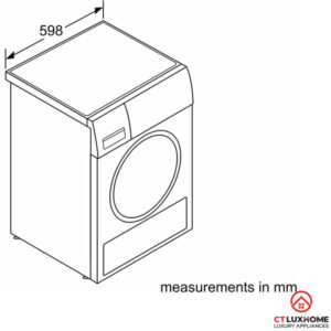 MÁY SẤY BOSCH WQG241000 SERIE 6 SẤY HEATPUMP 9KG - 11 MÁY SẤY BOSCH WQG241000 SERIE 6 SẤY HEATPUMP 9KG - 10