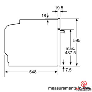 LÒ NƯỚNG ÂM TỦ BOSCH HBG655BS1 SERIE 8 71L ECOCLEAN - 22 LÒ NƯỚNG ÂM TỦ BOSCH HBG655BS1 SERIE 8 71L ECOCLEAN - 21