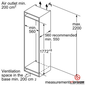 TỦ LẠNH 2 CÁNH BOSCH KIN86AF30O SERIE 6 254 LÍT - 29