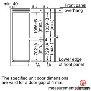 TỦ LẠNH 2 CÁNH BOSCH KIN86AF30O SERIE 6 254 LÍT - 33