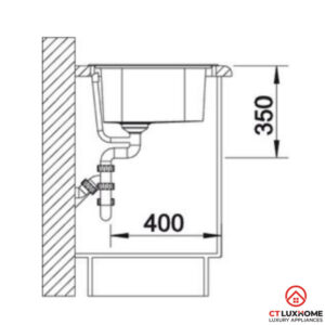 CHẬU RỬA CHÉN BÁT BLANCO PLENTA 9 - 19