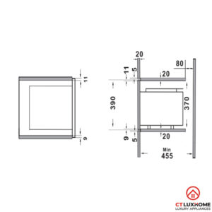 LÒ VI SÓNG KẾT HỢP NƯỚNG ELECTROLUX EMSB30XCF 30 LÍT AUTOCOOK 9 - 13 LÒ VI SÓNG KẾT HỢP NƯỚNG ELECTROLUX EMSB30XCF 30 LÍT AUTOCOOK 9 - 12