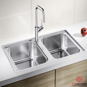 CHẬU RỬA CHÉN BÁT BLANCO LEMIS 8-IF CHROME - 7