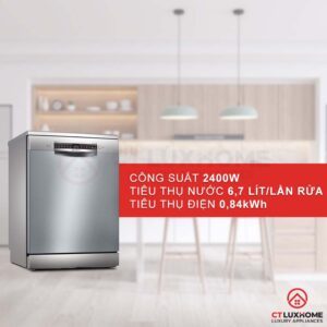 MÁY RỬA BÁT BOSCH ĐỘC LẬP SERIE 4 SMS4ECI26E - 31 MÁY RỬA BÁT BOSCH ĐỘC LẬP SERIE 4 SMS4ECI26E - 30