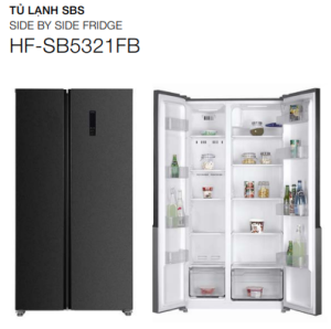 TỦ LẠNH SBS SIDE BY SIDE FRIDGE HF-SB5321FB 534.14.021 - 4