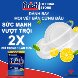 VIÊN RỬA CHÉN FINISH CLASSIC 100 VIÊN HƯƠNG CHANH CHÍNH HÃNG - 13 VIÊN RỬA CHÉN FINISH CLASSIC 100 VIÊN HƯƠNG CHANH CHÍNH HÃNG - 12