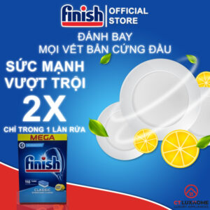 VIÊN RỬA BÁT FINISH CLASSIC 110 VIÊN HƯƠNG CHANH CHÍNH HÃNG - 11 VIÊN RỬA BÁT FINISH CLASSIC 110 VIÊN HƯƠNG CHANH CHÍNH HÃNG - 10
