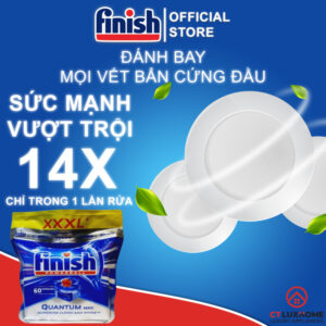 VIÊN RỬA CHÉN BÁT FINISH QUANTUM MAX 60 VIÊN CHÍNH HÃNG - 6