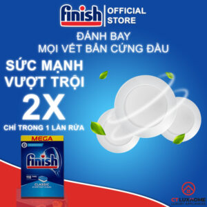 VIÊN RỬA CHÉN BÁT FINISH CLASSIC 110 VIÊN CHÍNH HÃNG - 13 VIÊN RỬA CHÉN BÁT FINISH CLASSIC 110 VIÊN CHÍNH HÃNG - 12