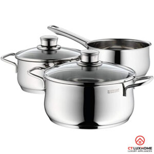 BỘ NỒI WMF COOKWARE SET DIADEM PLUS 3-PC 0730299990