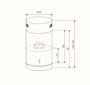 Máy Hút Mùi Đảo Maadela MH-CY28E1 - 11 Máy Hút Mùi Đảo Maadela MH-CY28E1 - 10