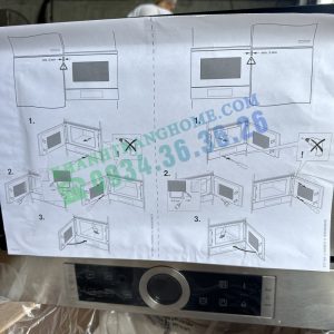 LÒ VI SÓNG BOSCH BFL634GS1B SERIE 8 ÂM TỦ 21 LÍT AUTOPILOT 7 - 63 LÒ VI SÓNG BOSCH BFL634GS1B SERIE 8 ÂM TỦ 21 LÍT AUTOPILOT 7 - 62