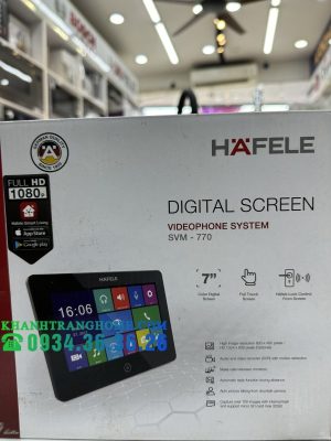 Màn Hình Cửa SVM-770HD Hafele 959.23.097 - 16 Màn Hình Cửa SVM-770HD Hafele 959.23.097 - 15