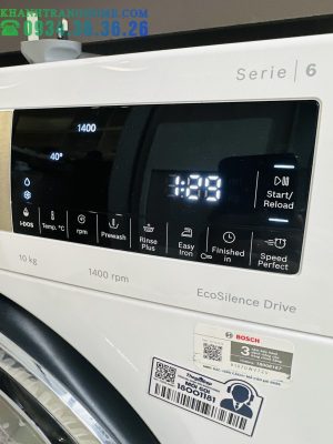 MÁY GIẶT BOSCH SERIE 6 WGG254A0SG I-DOS 10KG 1400RPM - 102 MÁY GIẶT BOSCH SERIE 6 WGG254A0SG I-DOS 10KG 1400RPM - 101