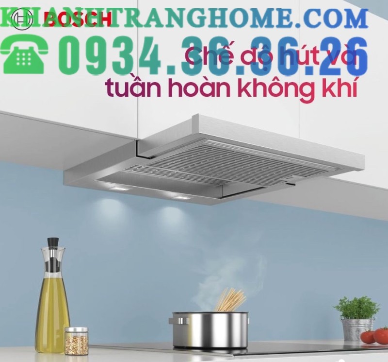 MÁY HÚT MÙI ÂM TỦ BOSCH DFT93AC50 SERIE 4 NGANG 90CM - 72
