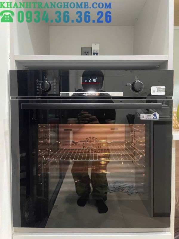 LÒ NƯỚNG ÂM TỦ BOSCH HBA5360B0K SERIE 6 71L - 45