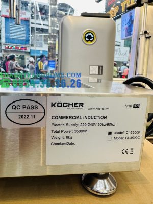 BẾP TỪ CÔNG NGHIỆP KOCHER CI-3500F - 43 BẾP TỪ CÔNG NGHIỆP KOCHER CI-3500F - 42