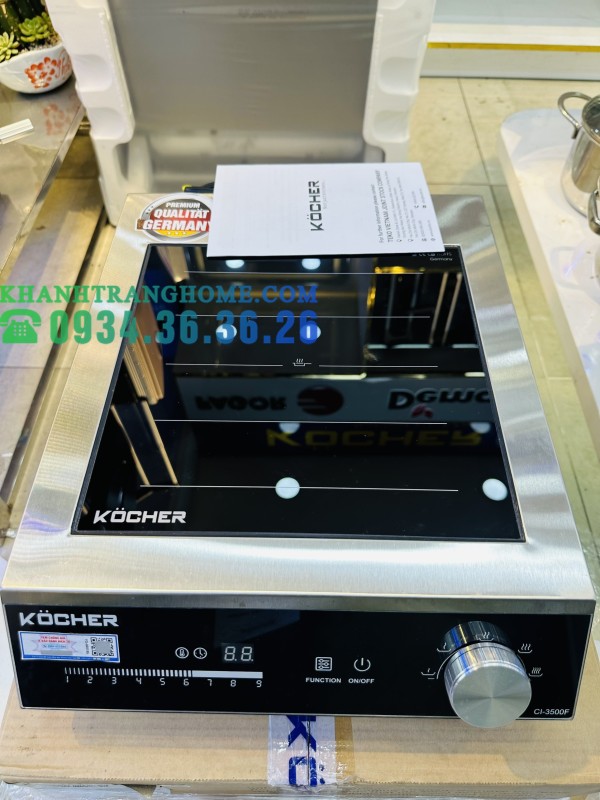 BẾP TỪ CÔNG NGHIỆP KOCHER CI-3500F - 125