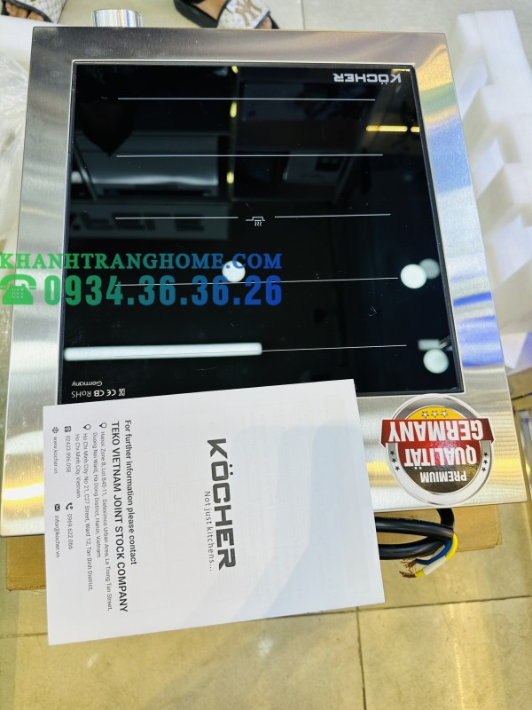 BẾP TỪ CÔNG NGHIỆP KOCHER CI-3500F - 127